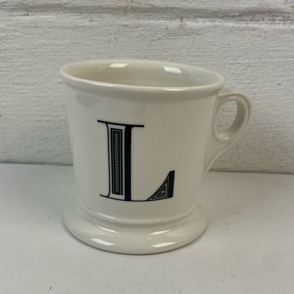 Anthropologie Initial L Coffee Mug